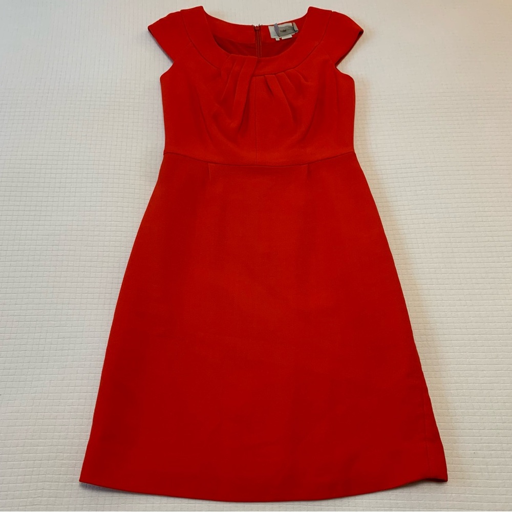 Kate Spade elegant burnt orange dress